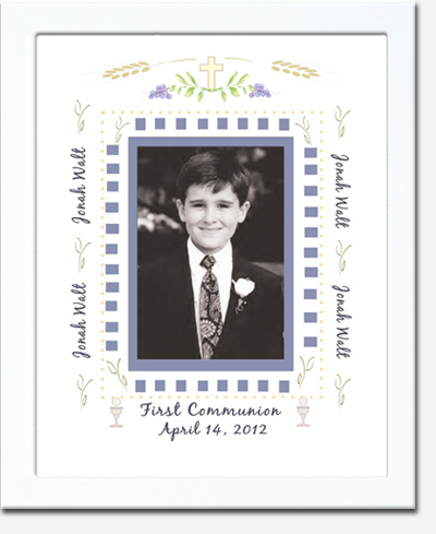 First Communion Boy Special Occasion Memories Kept Safe Keepsake Unique Gift Lasts a Lifetime